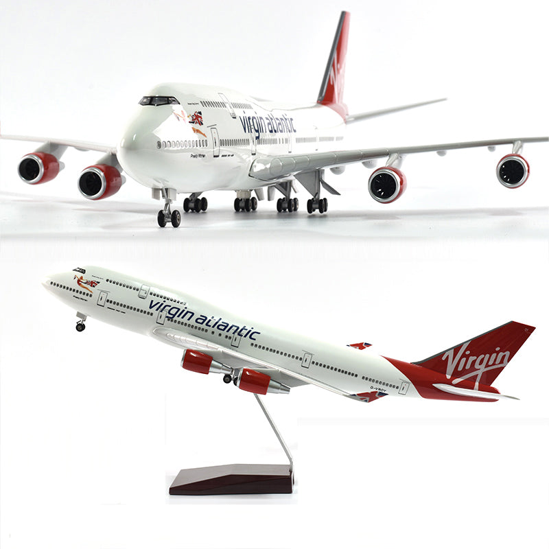 Virgin atlantic Boeing 747 Plane Model Airplane Model Aircraft Model AV8R