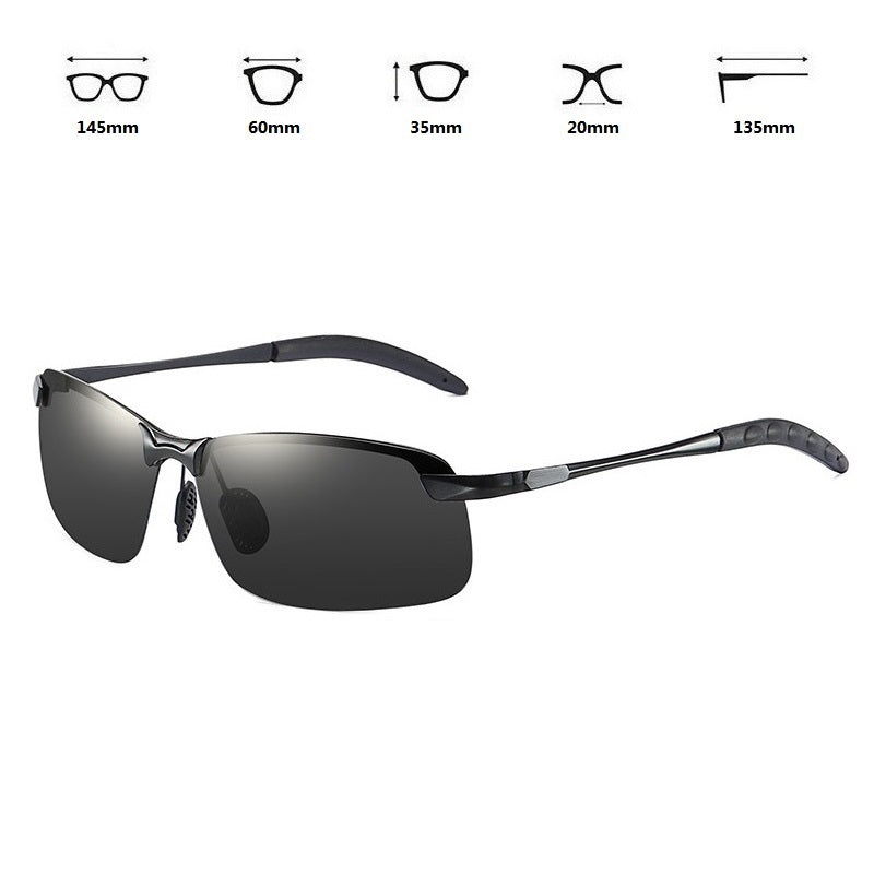 New Luxury Polarized Sunglasses For Men Driving Fishing Hiking Sun Glasses Male Classic Vintage Men&#39;s Glasses Black Shades UV400 AV8R