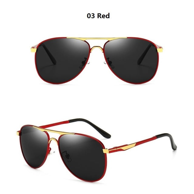 Luxury Driving Polarized Sunglasses Women Men Brand Designer Retro Metal Men&#39;s Fishing Sun Glasses Male Shades Man Goggles UV400 AV8R