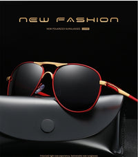 Thumbnail for Sunglasses Polarized Glasses Women Pilot Retro Designer Sunglasses AV8R