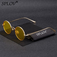 Thumbnail for Vintage Men Sunglasses Women Retro Punk Style Round Metal Frame Colorful Lens Sun Glasses AV8R