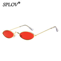 Thumbnail for Retro Small Oval Sunglasses Men Women SteamPunk Vintage Sun Glasses AV8R