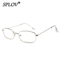 Thumbnail for Vintage Small Rectangle Sunglasses Men Women Retro Metal Frame Sun Glasses AV8R