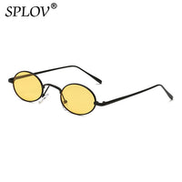 Thumbnail for Vintage Oval Steampunk Sunglasses Men Women Brand Designer Small Metal Sun Glasses AV8R