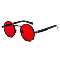 Thumbnail for New Punk Sunglasses Men Women Retro Round Steam Brand Designer Small Circle Sun Glasses AV8R