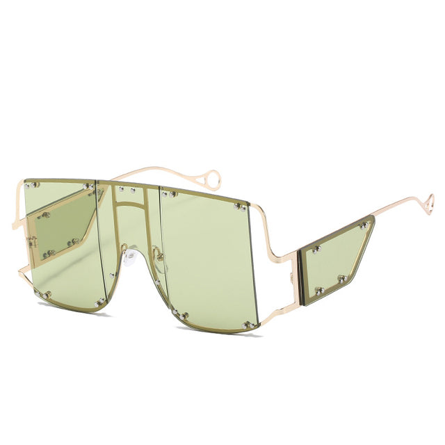 2021 New Luxury Oversized Sunglasses for Women Vintage AV8R