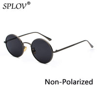 Thumbnail for Retro Punk Style Men Sunglasses Women Vintage Round Metal Frame Colorful Lens Sun Glasses AV8R