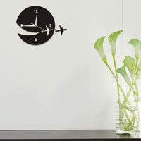 Thumbnail for My Plane Flew Away Wall Art Home Decor Wall Clock Flying Plane THE AVIATOR