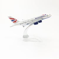 Thumbnail for BRITISH AIRWAYS Airplane model 16CM A380 Aircraft model Plane AV8R