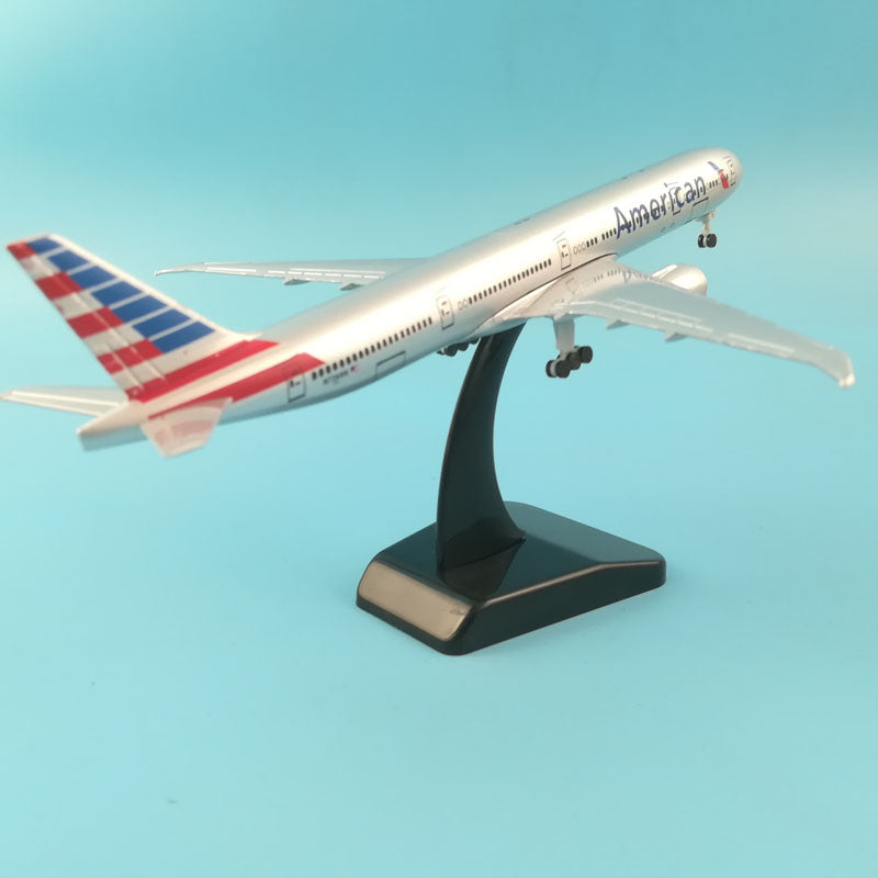 American Airlines Boeing 777 Airplane model  Plane model 16CM UNITED STATES OF AMERICA Aircraft AV8R
