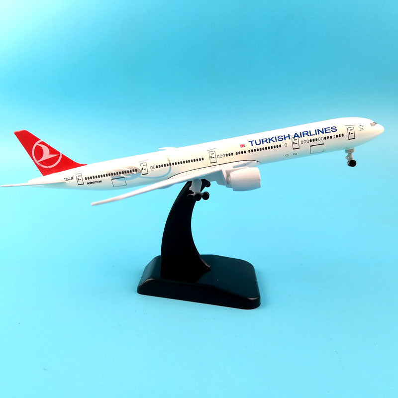 TURKISH AIRLINES Boeing 777 Airplane model  Plane model 16CM Aircraft model AV8R