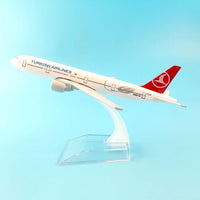 Thumbnail for TURKISH AIRLINES Boeing 777 Airplane model  Plane model 16CM Aircraft model AV8R