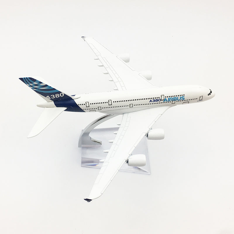 free shipping A380 prototype aeroplane model Airbus A380 airplane 16CM Metal alloy diecast 1:400 airplane model toy for children AV8R