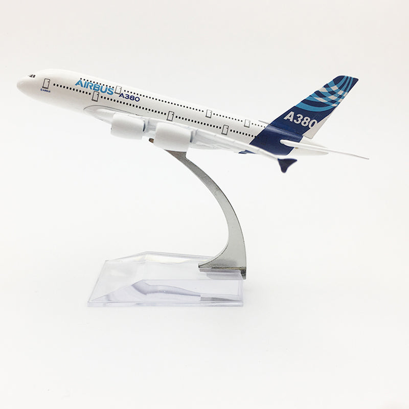 free shipping A380 prototype aeroplane model Airbus A380 airplane 16CM Metal alloy diecast 1:400 airplane model toy for children AV8R