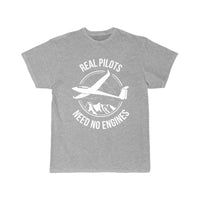 Thumbnail for REAL PILOTS NEED NO ENGINES SOARING SOARING ESSENTIAL T-SHIRT THE AV8R