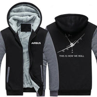 Thumbnail for THIS IS HOW WE ROLL AIRBUS A380 DESIGNED ZIPPER SWEATERS THE AV8R