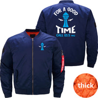 Thumbnail for For a Good Time Call Funny Air Traffic Con JACKET THE AV8R